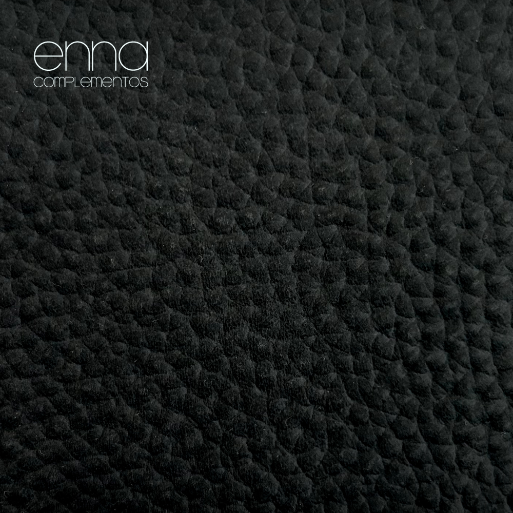  Textura de cuero para cinturón de mujer, Magnun negro